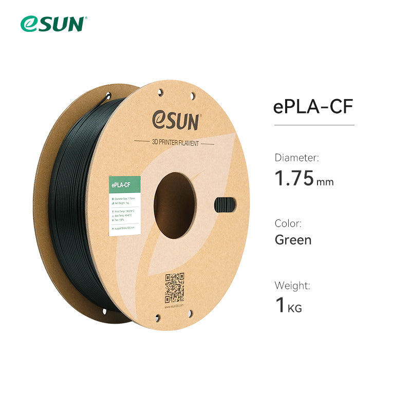 eSun - PLA-CF - Vert (Green) - 1.75mm - 1 kg