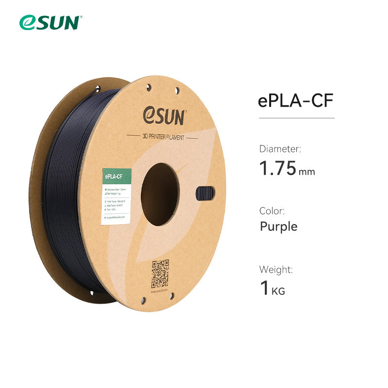 eSun - PLA-CF - Violet (Purple) - 1.75mm - 1 kg