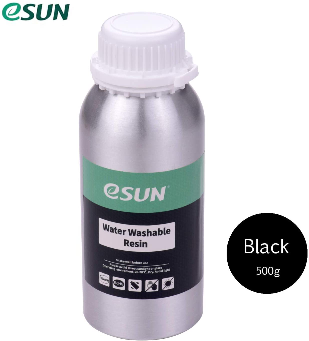 eSUN Water Washable Resin Noir (Black) 500 g