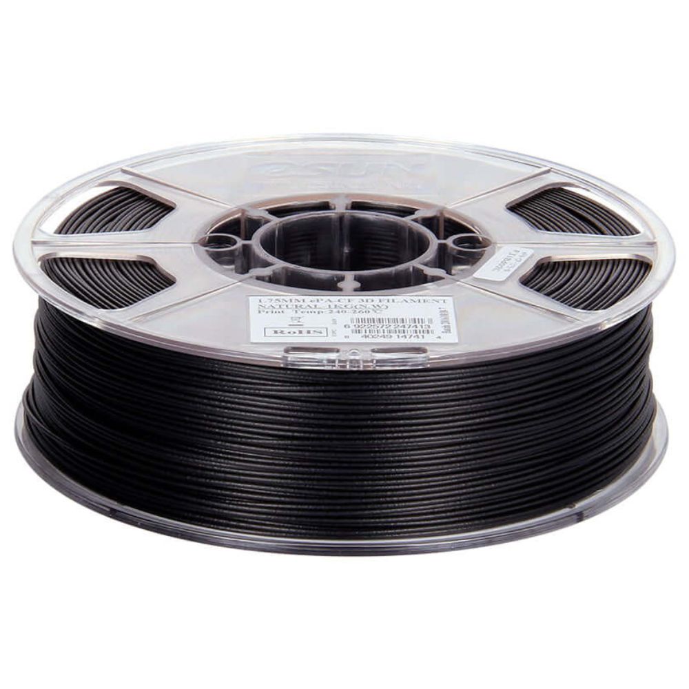 Filament de nylon autolubrifiant 20 % fibres de carbone de eSun ePA-CF vendu par Atome3d