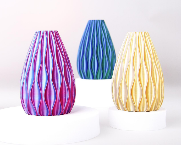 eSUN eSilk PLA-Magic Rouge/Bleu 1,75 mm 1 kg