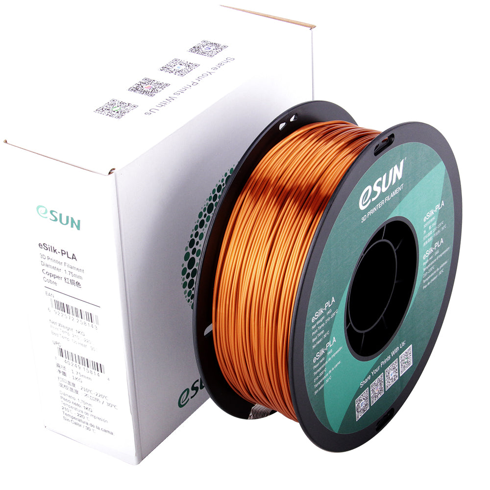 eSUN eSilk PLA Cuivre (Copper) 1.75 mm 1 kg