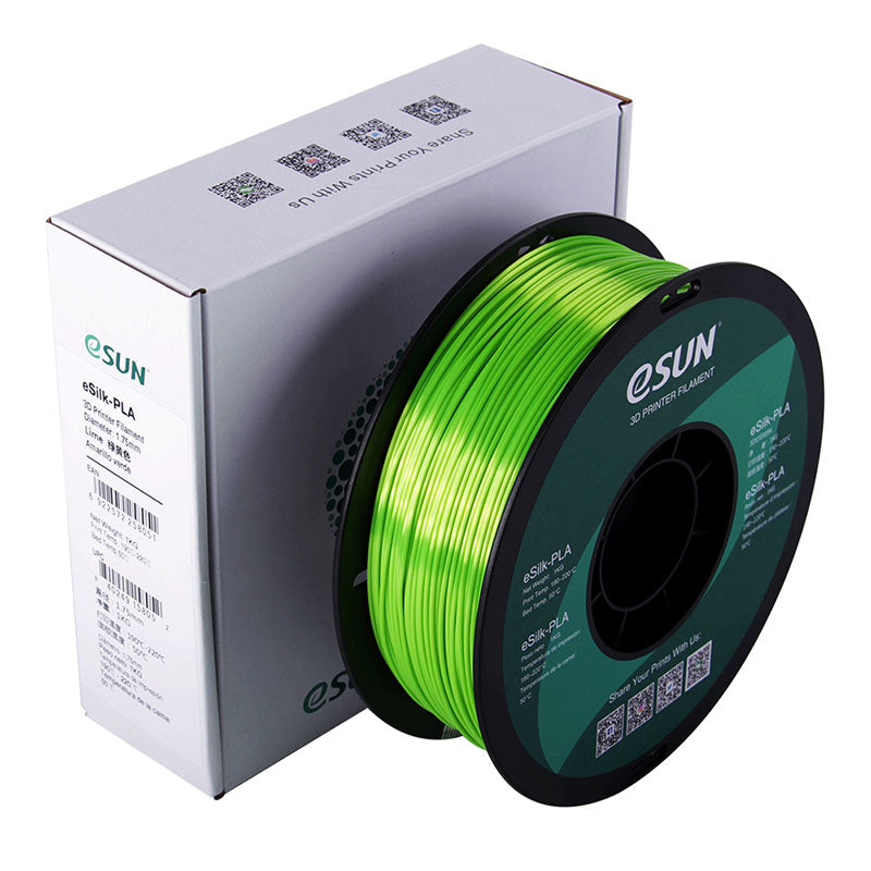 eSUN eSilk PLA Lime 1.75 mm 1 kg