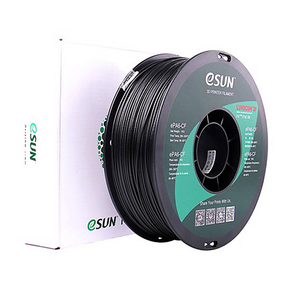 ESUN ePA-CF Filament PLA résiste à la chaleur, rigidité élevée, résistance  élevée à la traction 1.75 mm 1 kg carbone, m
