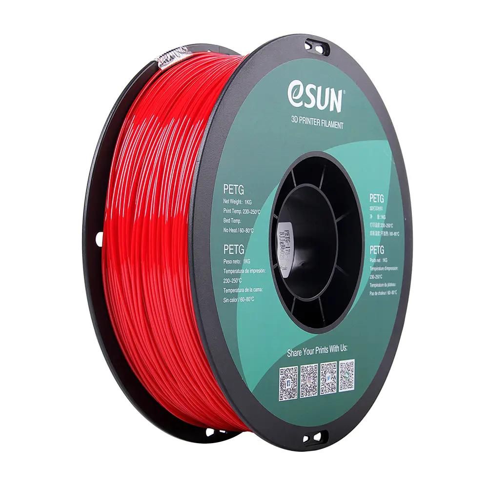 eSun - PETG - Rouge Pompier (Fire Engine Red) - 1,75 mm - 1 kg