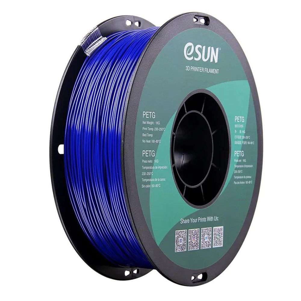 eSun - PETG - Bleu Massif (Solid Blue) - 1,75 mm - 1 kg