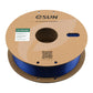 Bobine eSun de eSilk-PLA Magic Green Blue - 1 kg - Spool couchée