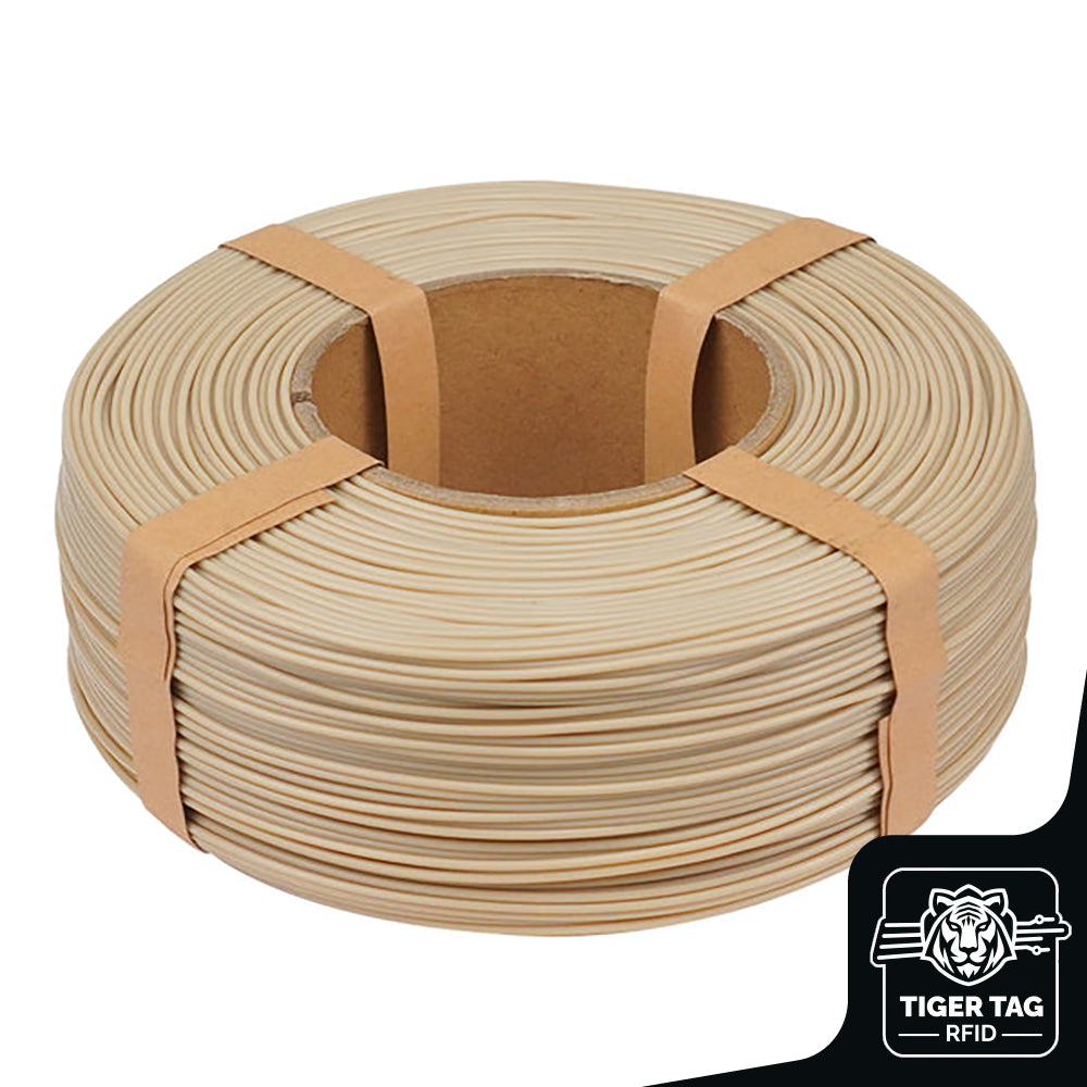 eSun - PLA+ - Blanc Os (Bone White) - 1,75 mm - 1 kg Refill avec RFID Tiger Tag