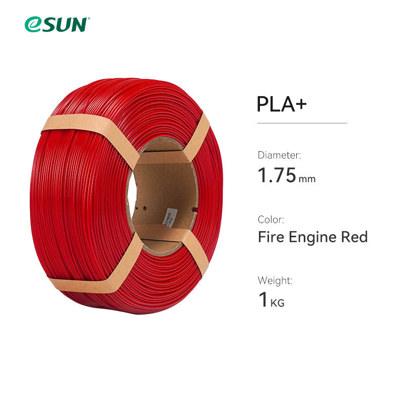 eSun - PLA+ - Rouge Pompier (Fire Engine Red) - 1,75 mm - 1 kg Refill