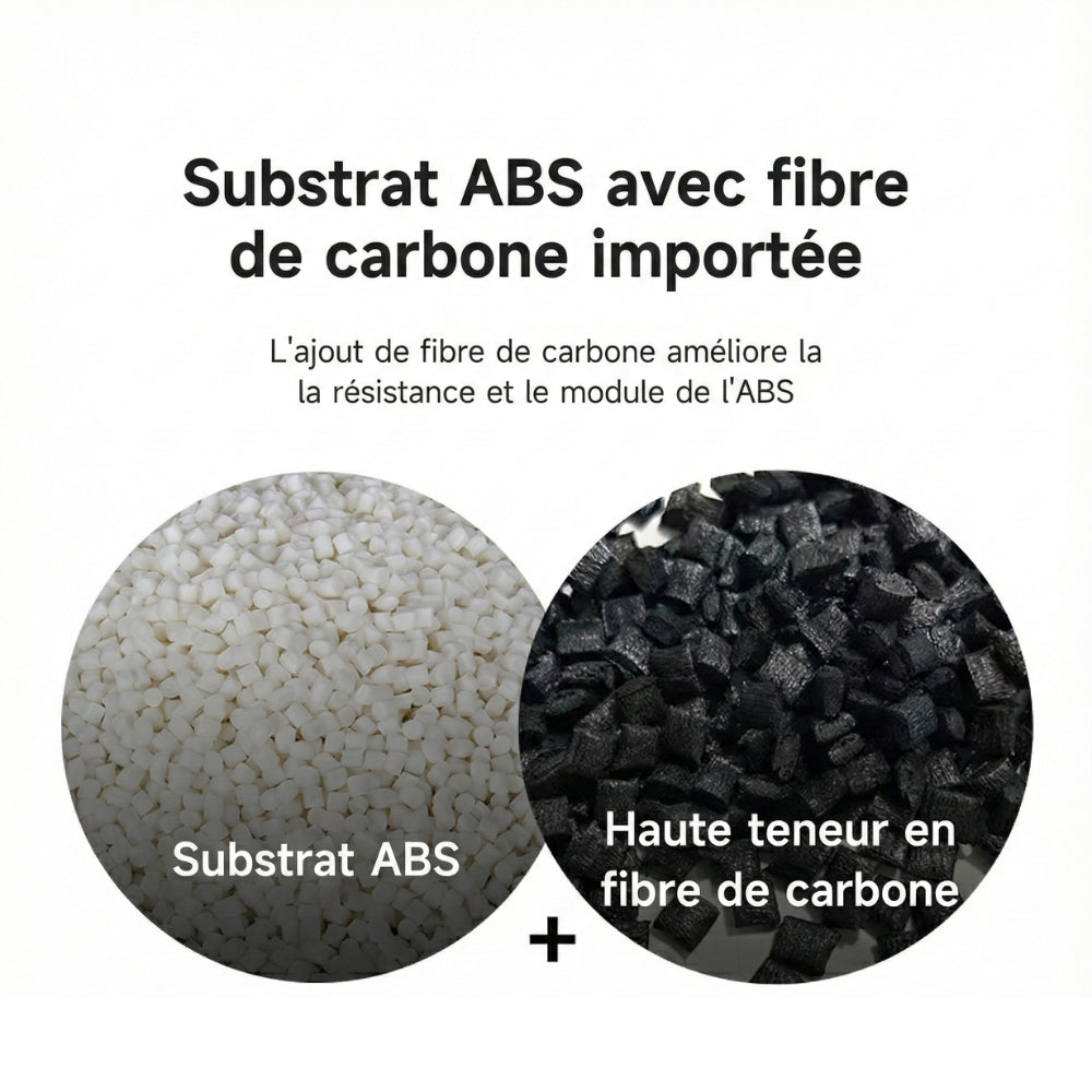 eSun - ABS-CF - Noir (Black) - 1.75mm - 1 kg