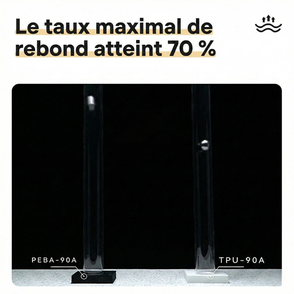 eSun - PEBA-90A - Noir (Black) - 1,75 mm - 0,8 kg avec RFID TigerTag