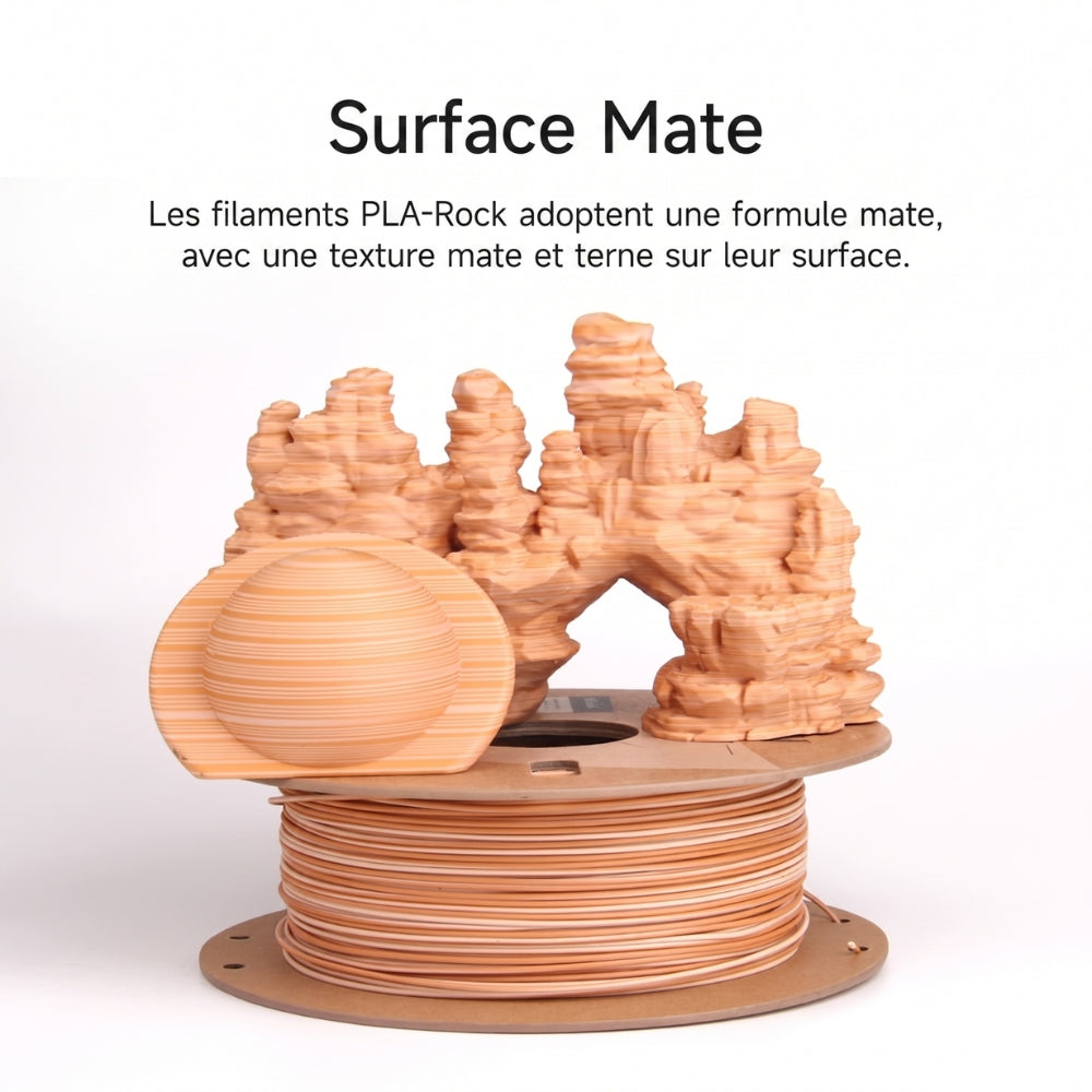eSun - PLA-Rock - Calcaire (Limestone) - 1,75 mm - 1 kg avec RFID TigerTag