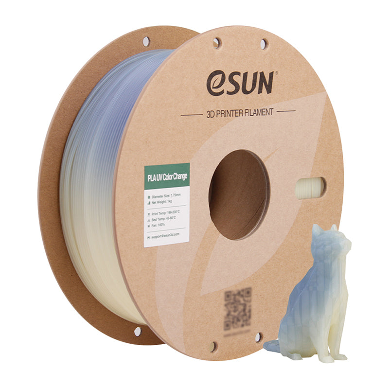 eSun - PLA-UV Color Change - Bleu (Blue) - 1,75mm - 1 kg