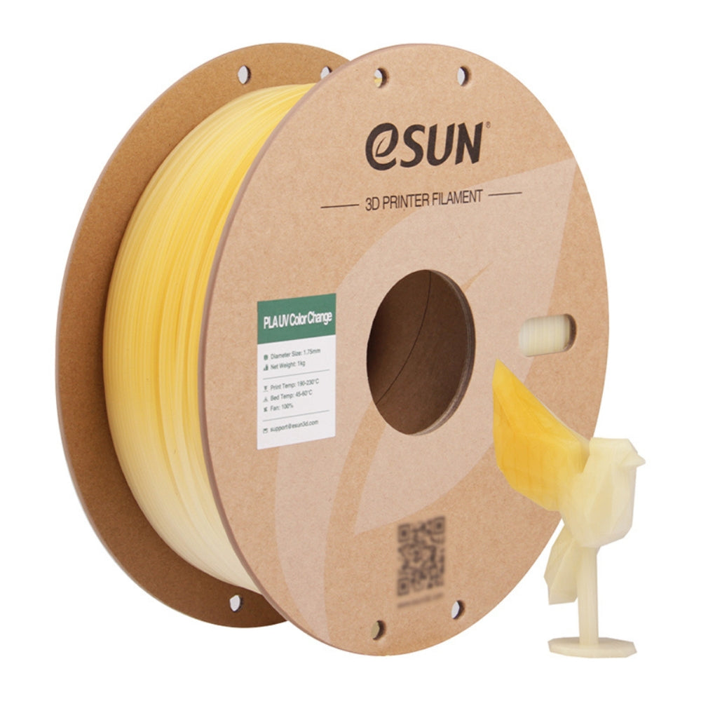 eSun - PLA-UV Color Change - Jaune (Yellow) - 1,75mm - 1 kg