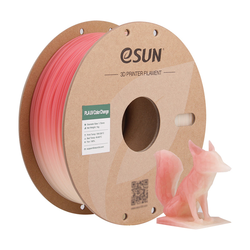 eSun - PLA-UV Color Change - Rouge (Red) - 1,75mm - 1 kg