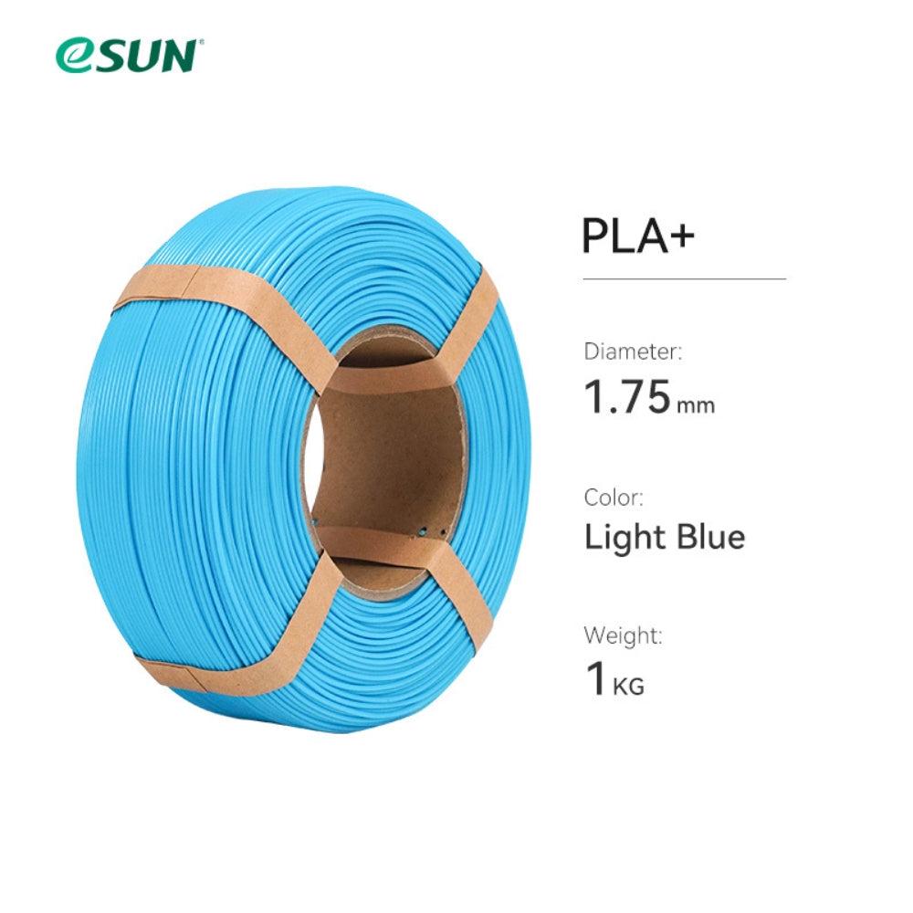 eSun - PLA+ - Bleu Clair (Light Blue) - 1,75 mm - 1 kg Refill