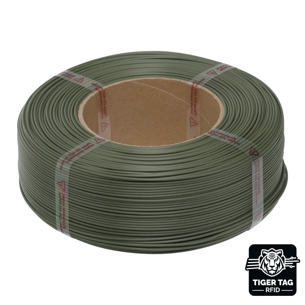eSun - PLA Basic - Vert Olive (Olive Green) - 1.75mm - 1 kg - Refill avec RFID TigerTag