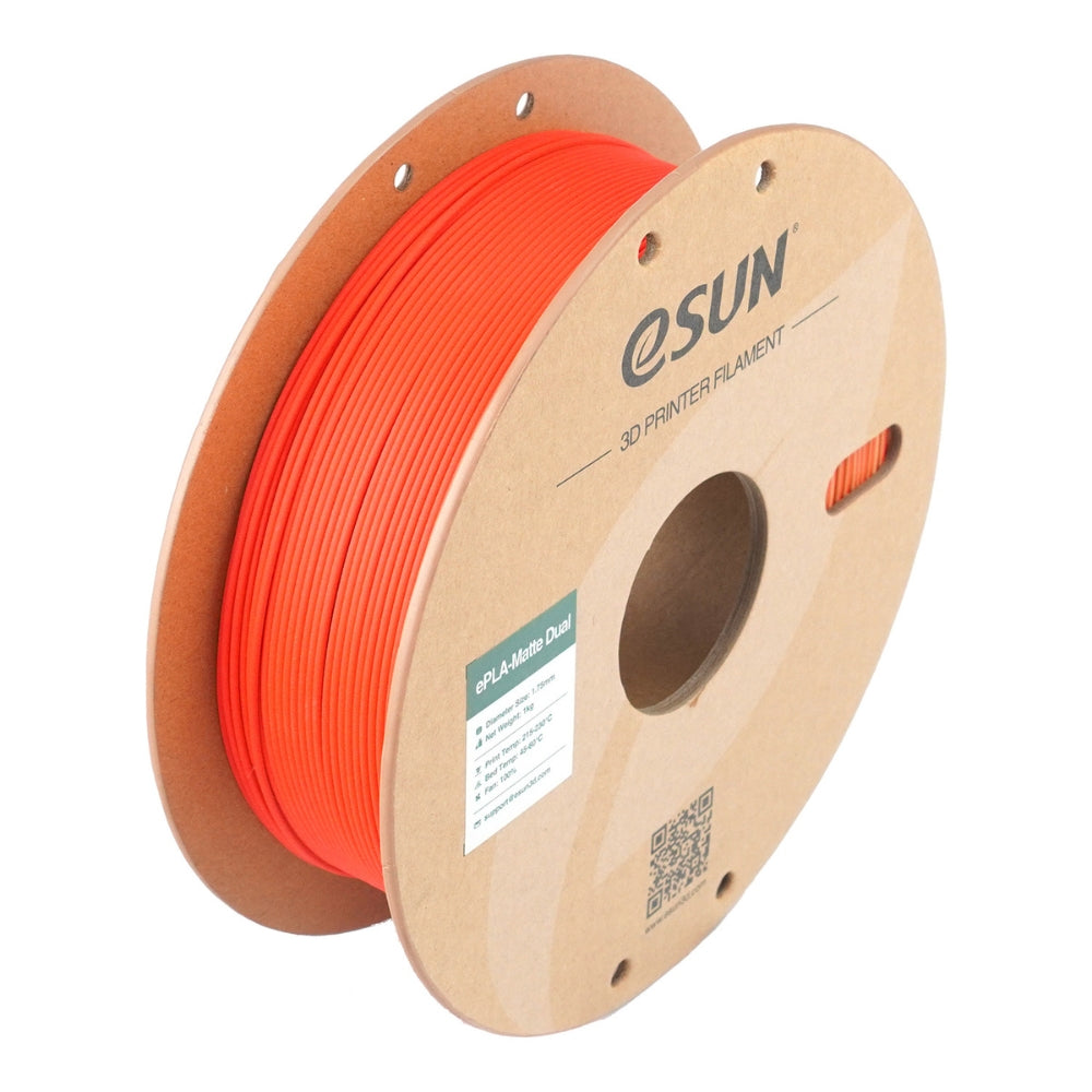 eSun - ePLA Matte - Dual colors - Rouge Jaune (Red Yellow) - 1,75 mm - 1 kg
