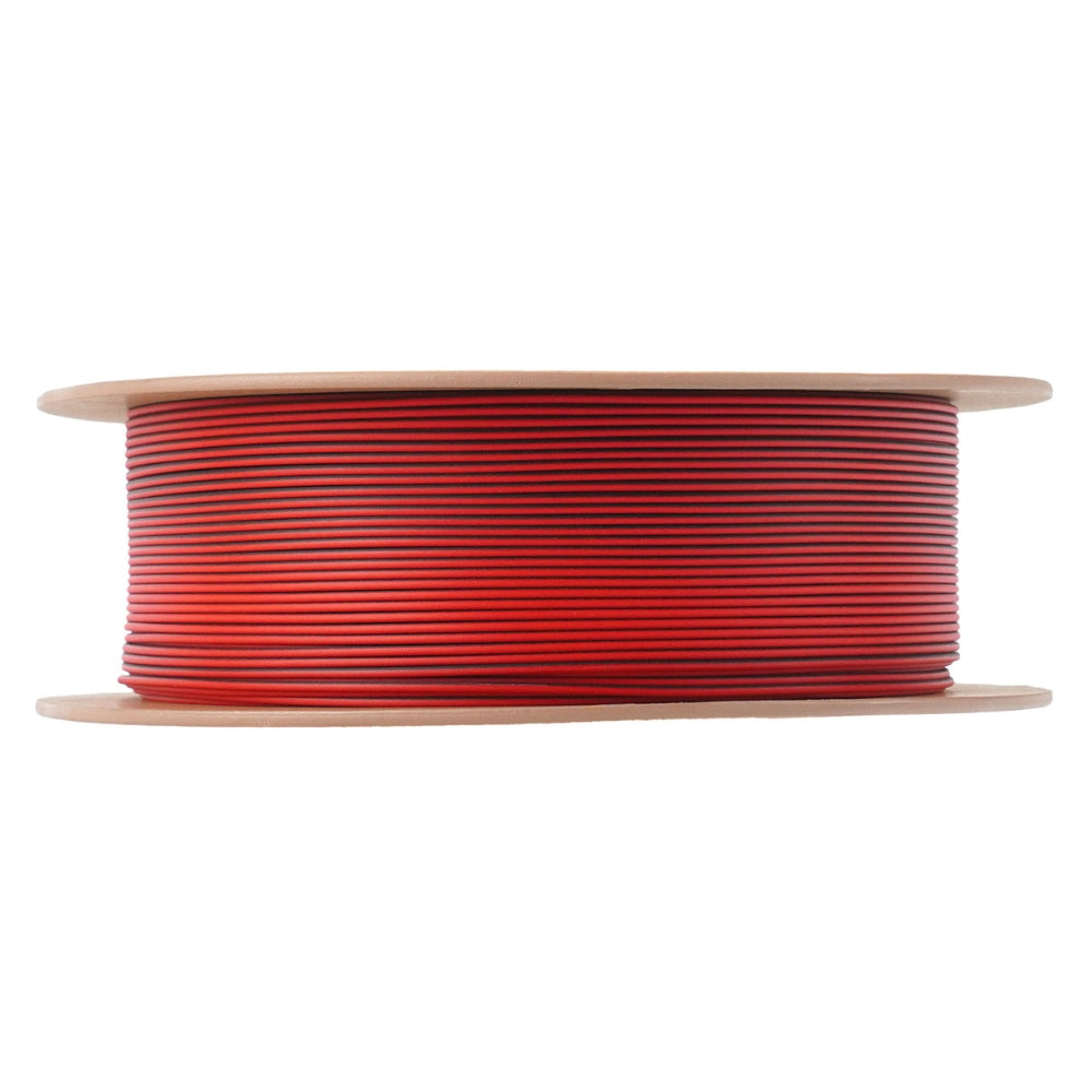 eSun - ePLA Matte - Dual colors - Rouge Noir (Red Black) - 1,75 mm - 1 kg