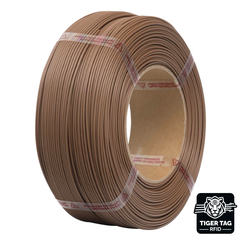eSun - ePLA Matte - Marron (Brown) - 1,75 mm - 1 kg Refill avec RFID Tiger Tag