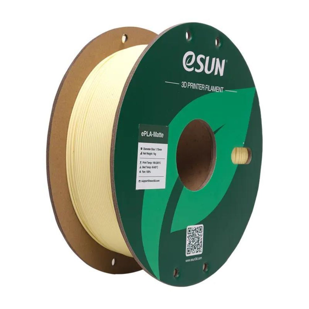 eSun - ePLA Matte - Amande (Almond Yellow) - 1,75 mm - 1 kg