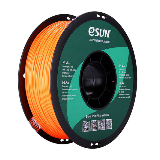 Filament PLA+ eSun couleur Orange 1.75 mm 1 kg